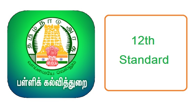 TN 12th Standard State Board School - Guide, Book Back answer and